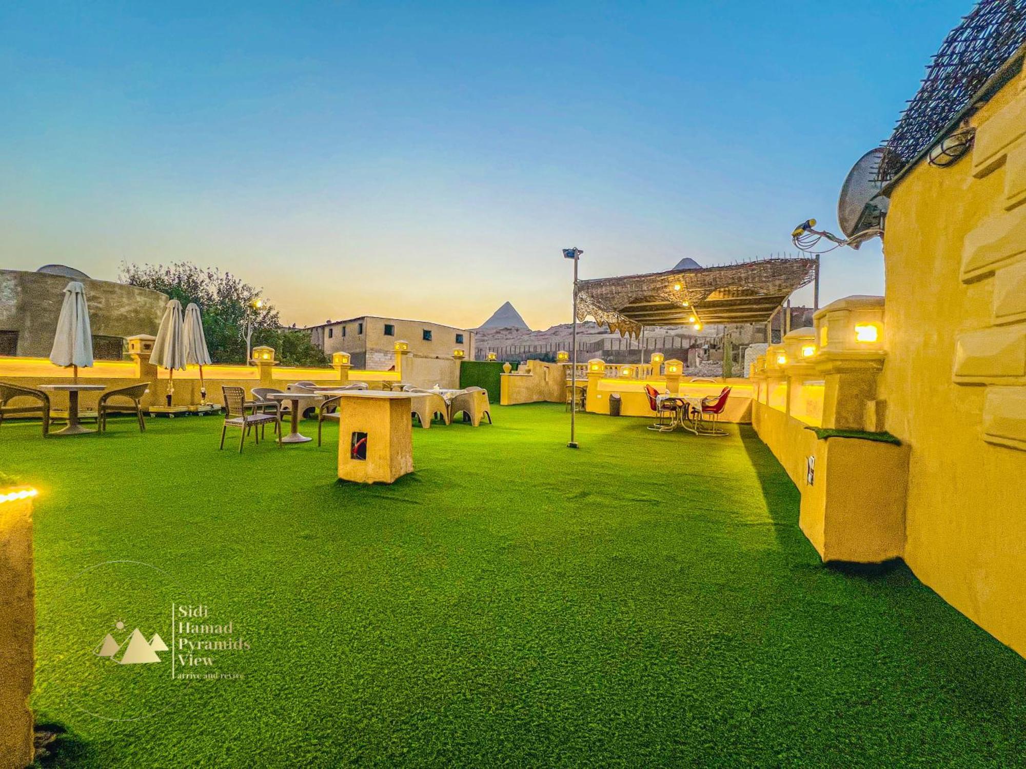 Sidi Hamad Pyramids View Hotel Kafret el-Gabal Exterior photo