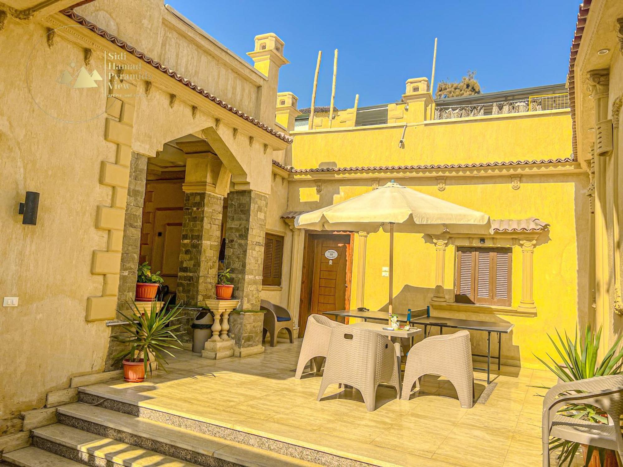 Sidi Hamad Pyramids View Hotel Kafret el-Gabal Exterior photo