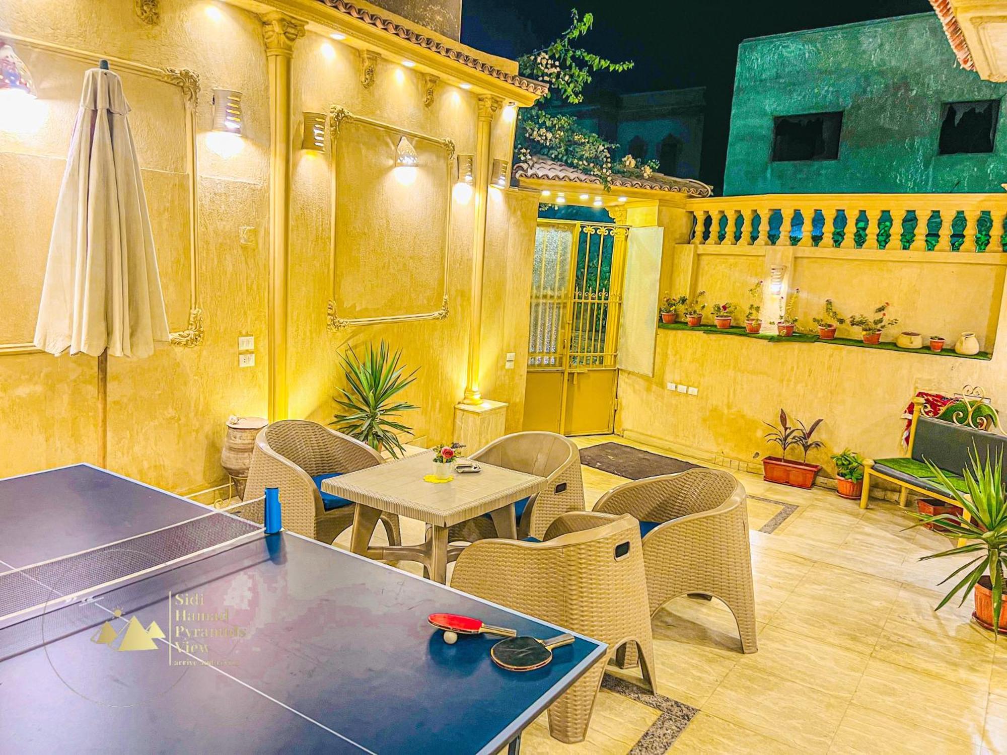 Sidi Hamad Pyramids View Hotel Kafret el-Gabal Exterior photo