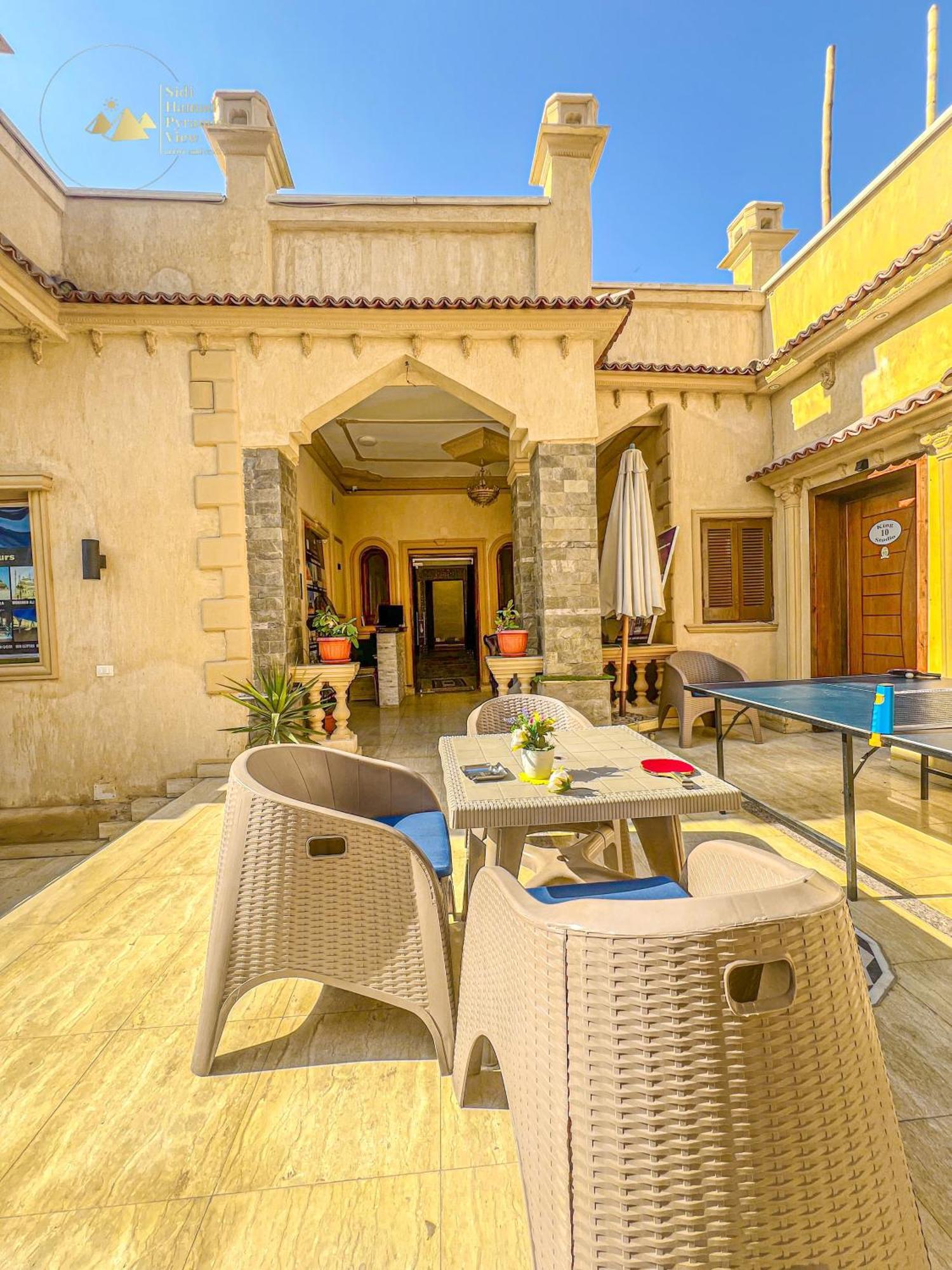 Sidi Hamad Pyramids View Hotel Kafret el-Gabal Exterior photo