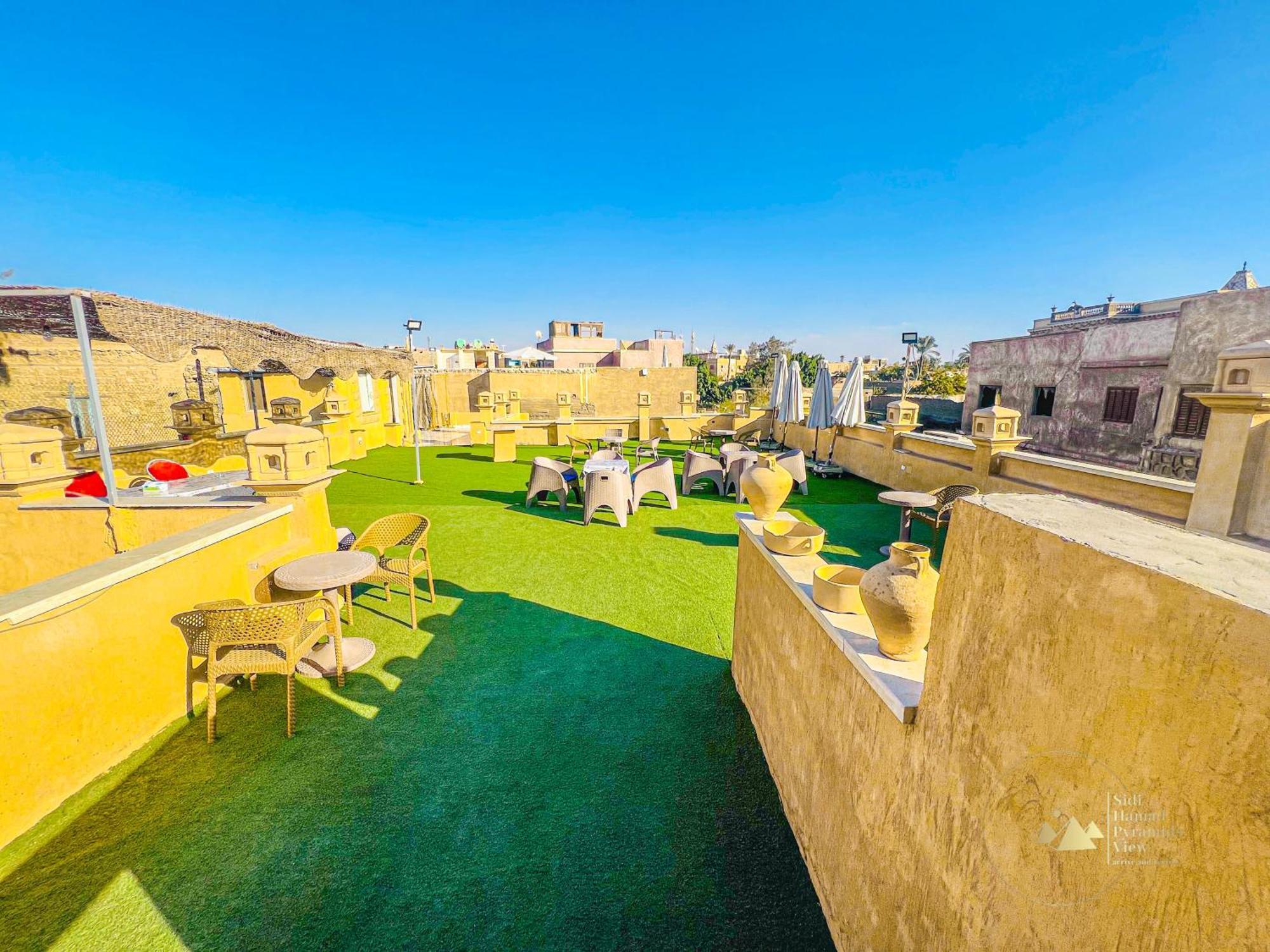 Sidi Hamad Pyramids View Hotel Kafret el-Gabal Exterior photo