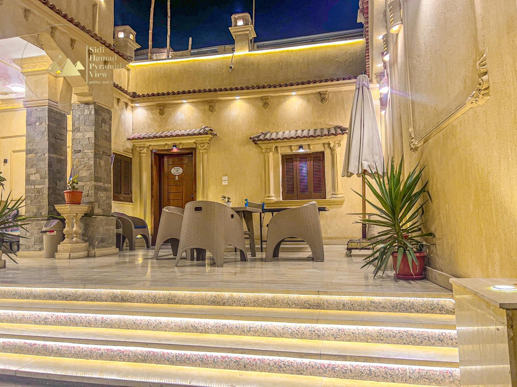 Sidi Hamad Pyramids View Hotel Kafret el-Gabal Exterior photo