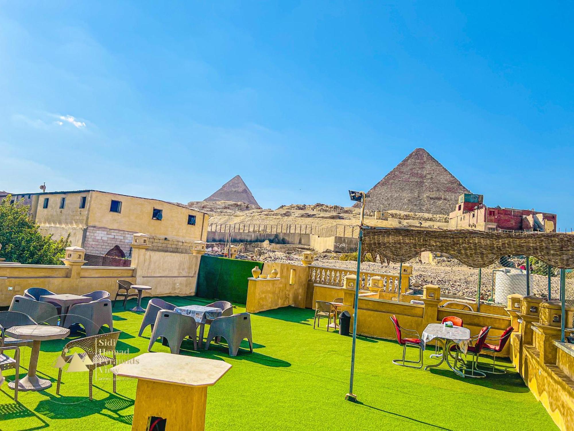 Sidi Hamad Pyramids View Hotel Kafret el-Gabal Exterior photo