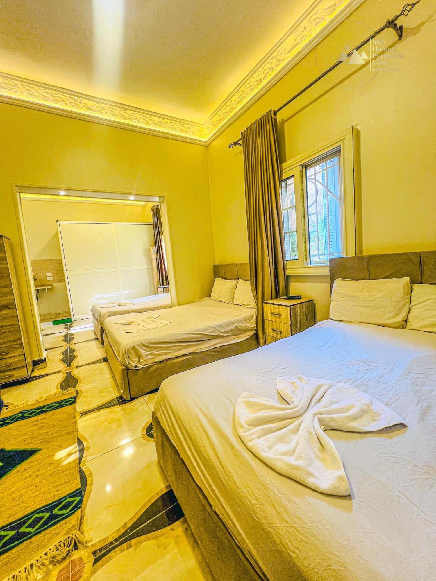 Sidi Hamad Pyramids View Hotel Kafret el-Gabal Exterior photo