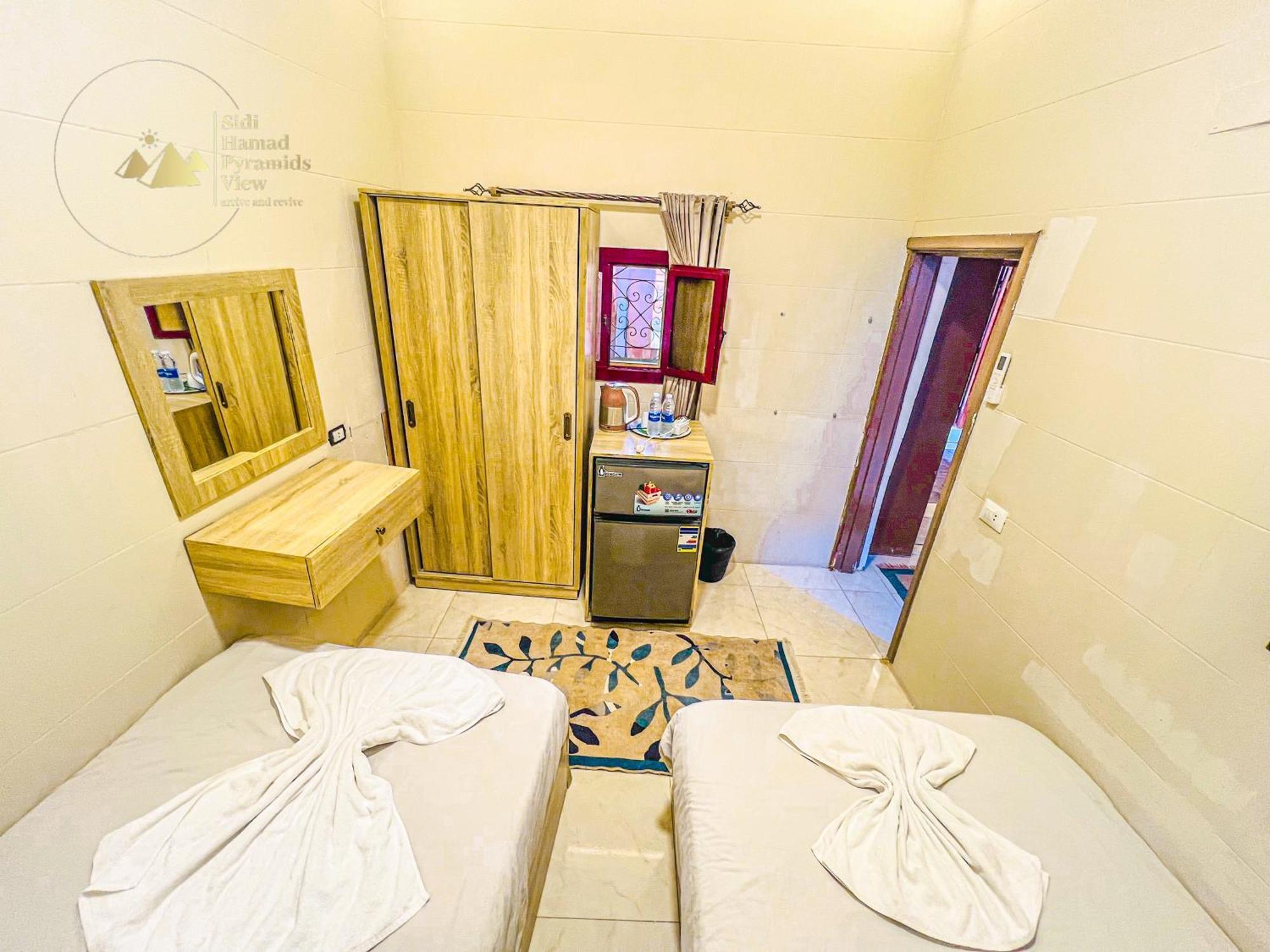 Sidi Hamad Pyramids View Hotel Kafret el-Gabal Exterior photo